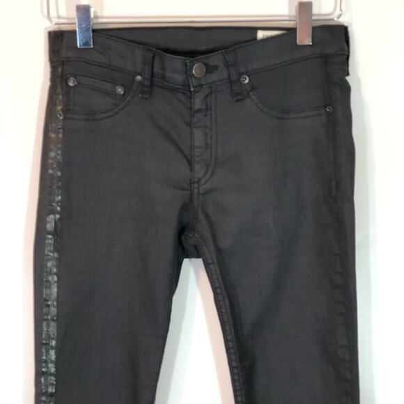 Rag & Bone for Intermix Coated Skinny Jean Size 28 - Picture 2 of 7